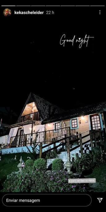 Casa Aconchegante Na Serra. ซานโต อังตัวนิโอ โด ปิงญัล ภายนอก รูปภาพ